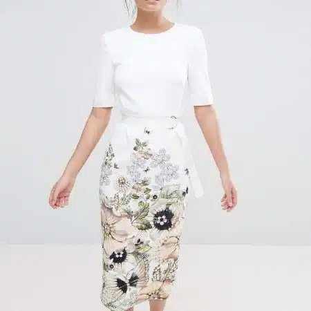 Zoom Boutique Store - Homepage 19 Zoom Boutique Store - Homepage Ted Baker Layli Gem Gardens Crepe Dress