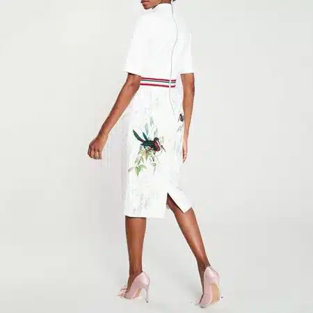 Ted Baker Molilo Tutti Frutti Bodycon Pencil Dress RRP$279 - Zoom Boutique Store