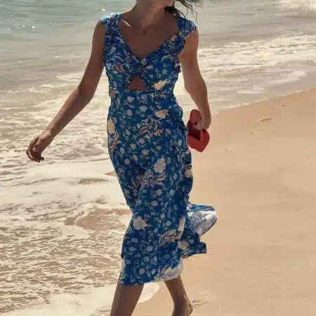 Doen AMORETTA floral silk maxi dress 2 result