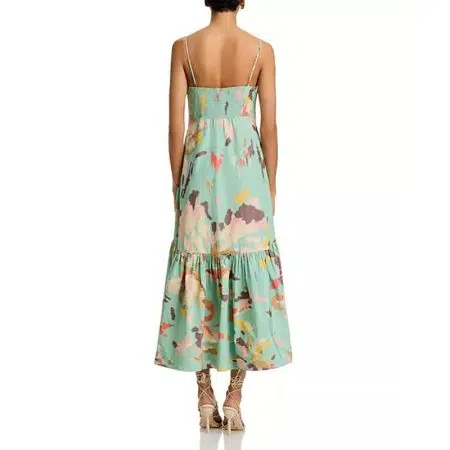 A.L.C. Lindsey Printed A Line Midi Dress 3 result