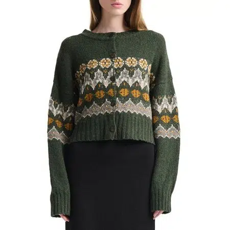 ALTUZARRA Cammie Fair Isle wool blend cardigan 13 result