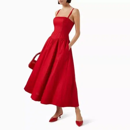 Reformation Katarin Linen Midi Dress 12 result