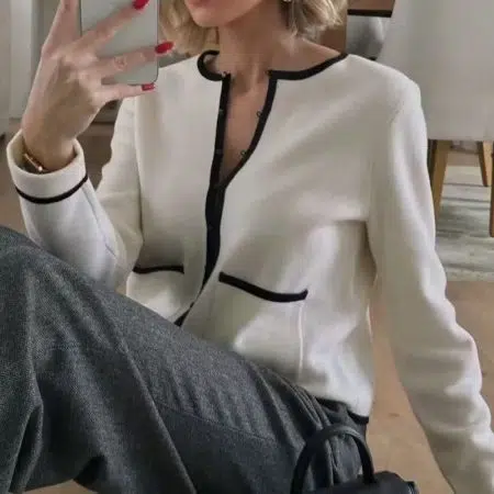 Sezane Brielle Merino Wool Cardigan 15 result